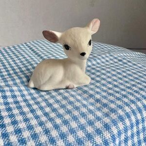 St. Helens Porcelains Fawn Deer Figurine, Vintage Porcelain Figurine,